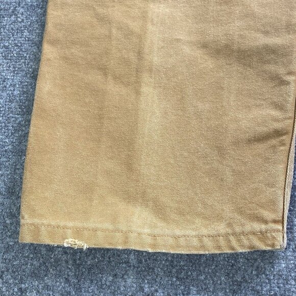 VTG Carhartt Jeans Mens 40x31 Brown Duck Canvas Carpenter Union Made USA 90s Y2K - Picture 14 of 16